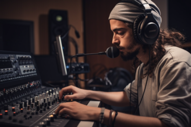 Studio Narrating Mixing